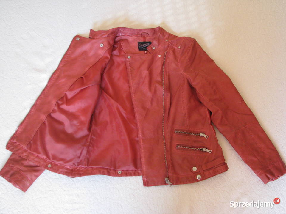 Kurtka ramoneska ze skórki na stójce 42 Moda i Styl małopolskie Brzegi