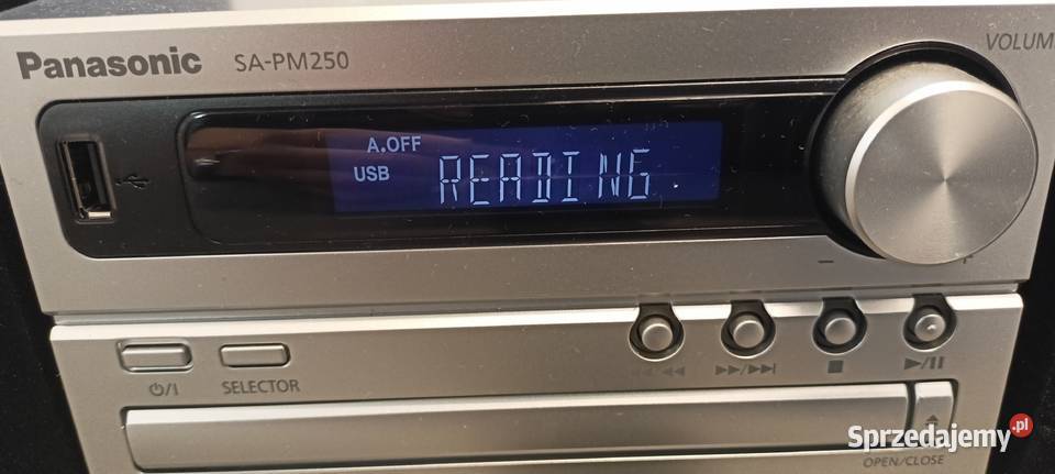 Mini wieża Panasonic SAPM250 USB Sędziszów