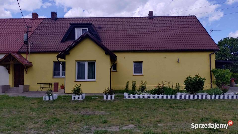 Dom w zabudowie szeregowej spokojna okolica dom asfalt dolnośląskie Dębno sprzedam