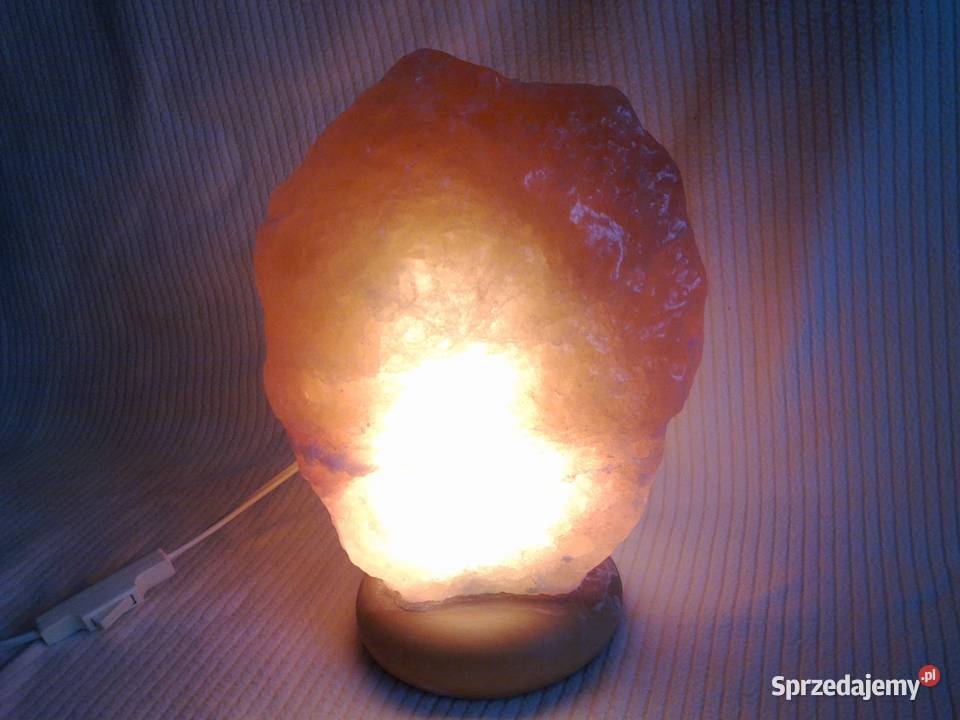 Lampka nocna Mosiądz Marmur z lat 70tych Lawa Płońsk