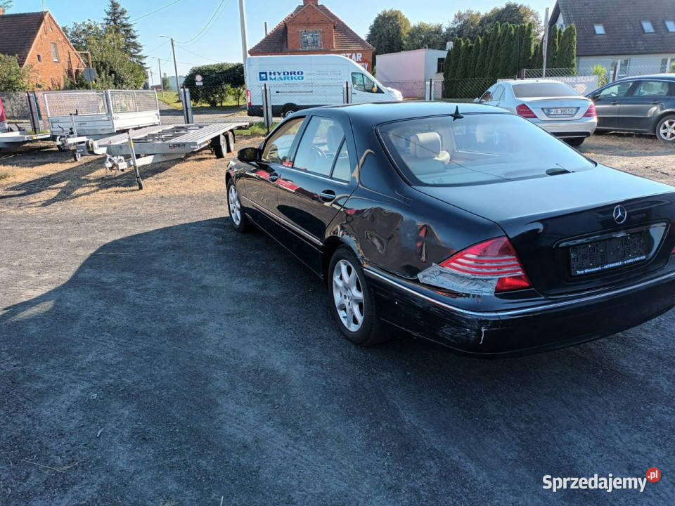 Mercedes S 500 500L 4Matic Ful W220 19982005 Rok produkcji 2002 Jarocin