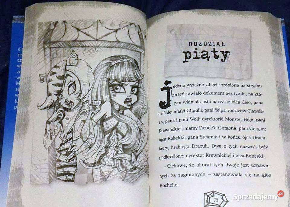 Monster High Przyjaciółki się nie boją sprzedam