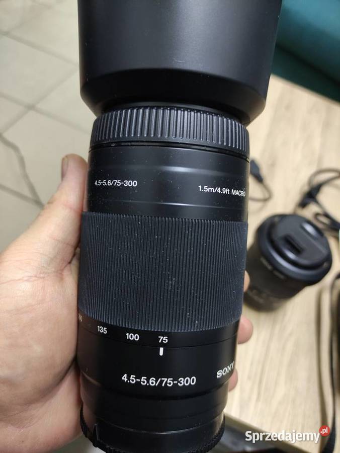 Sony Alpha 200 2 obiektywy torba ładowarka karta Piotrków Trybunalski sprzedam