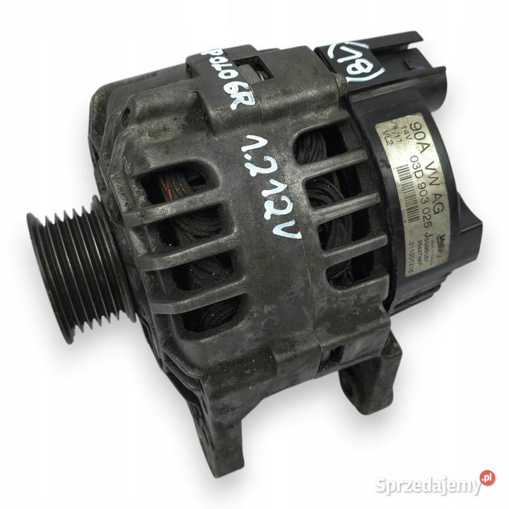 ALTERNATOR VW Polo 6R Fabia II Ibiza 12 90A lubelskie