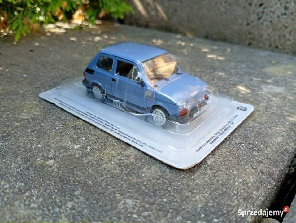 FIAT 126P BIS model kolekcja 143 kultowe auta mazowieckie Warszawa