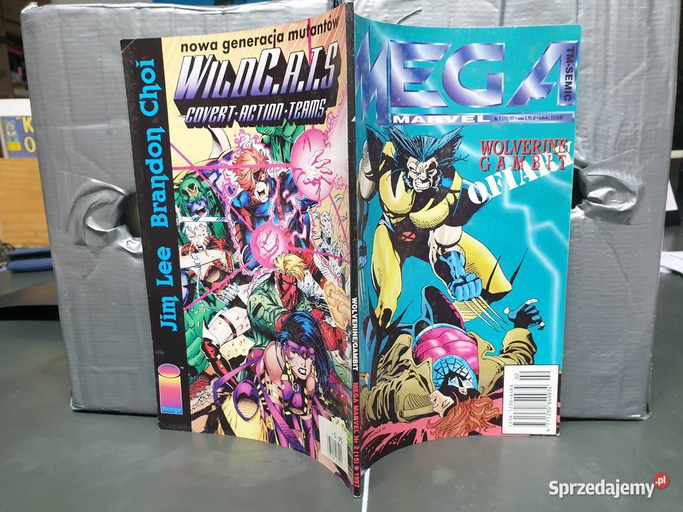 Mega Marvel 21597 Wolverine Gambit Ofiary Superbohaterowie