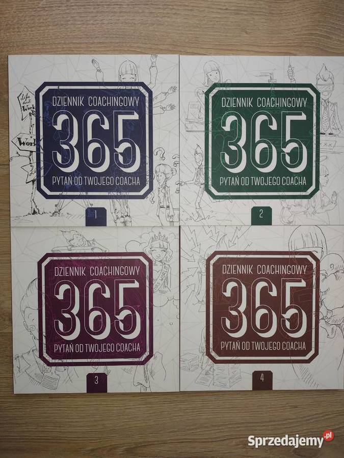Dziennik coachingowy 365 pytań Twojego coacha Rok wydania 2014 sprzedam