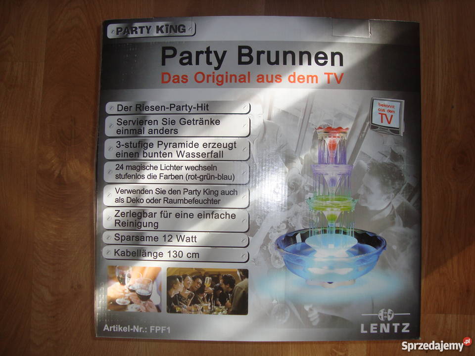 Fontanna alkoholowado napojów Ciechanów