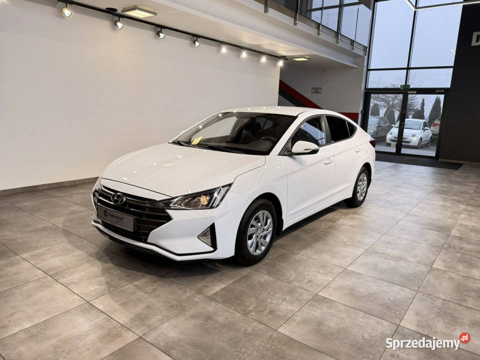 Hyundai Elantra 16MPI 126 M6 2019 r salon kurtyny powietrzne Myślenice