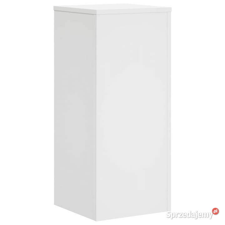 Podstawki pod doniczki 2 białe 30x30x70 WM852924 Donice Warszawa