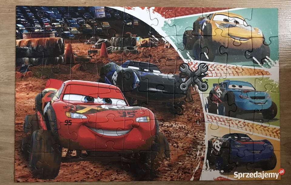 Puzzle Cars 60 4 lata+ śląskie Ruda Śląska