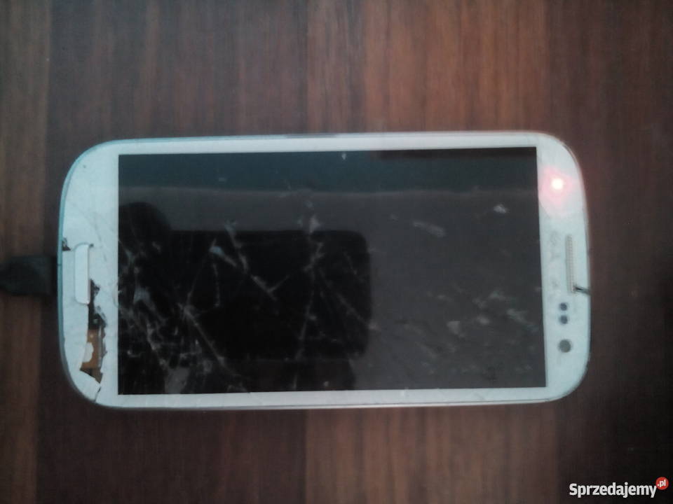 SAMSUNG GALAXY S3 uszkodzony ekran i brak bateri Dąbrowa Górnicza sprzedam