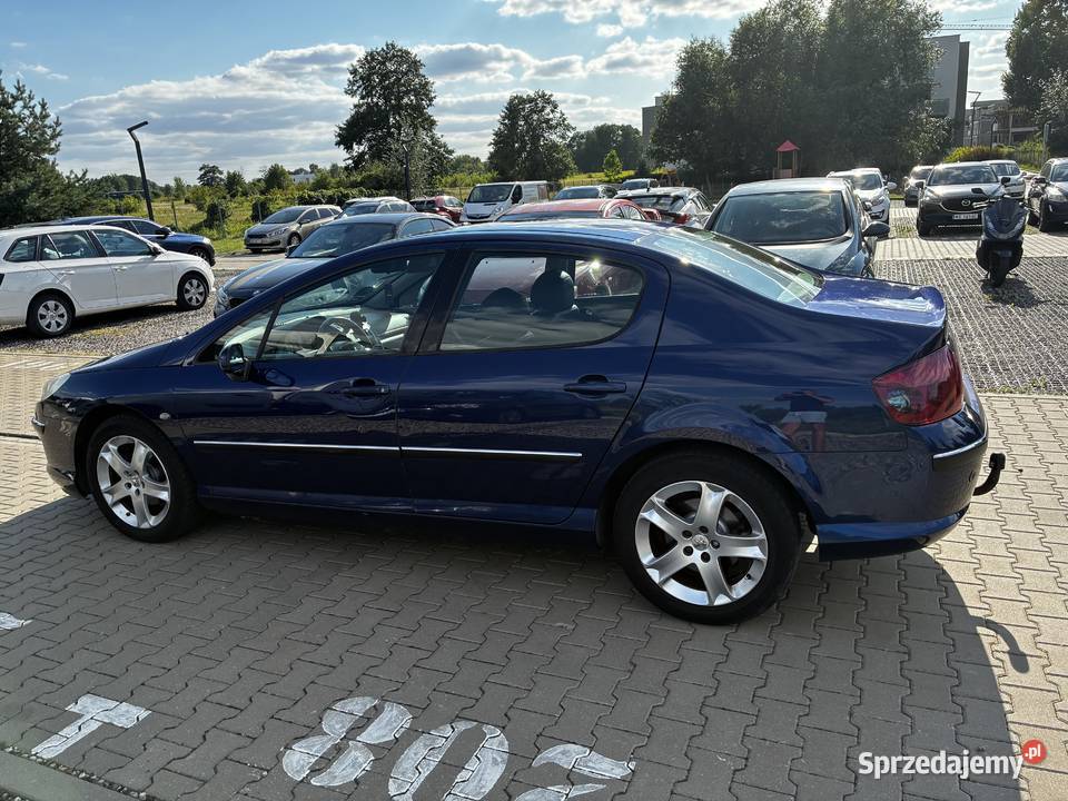 Peugeot 407 benzyna elektrycznie ustawiane fotele Warszawa