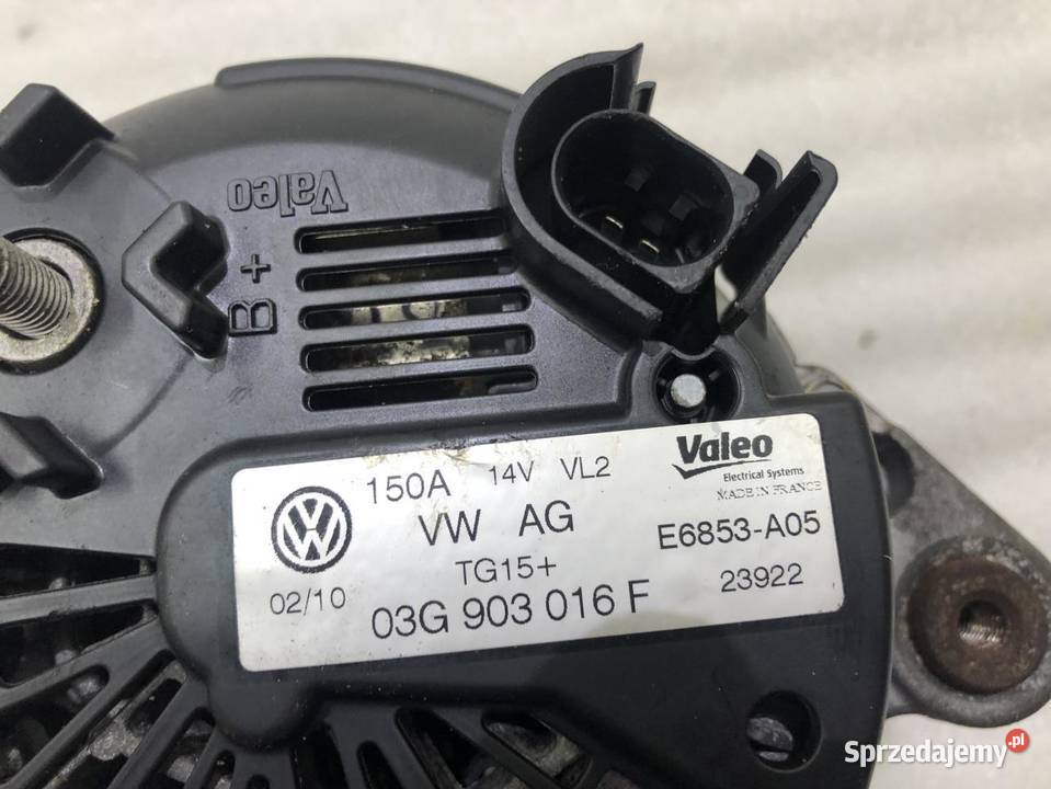ALTERNATOR AUDI Q5 0817 03G903016F 150A 14V osobowe