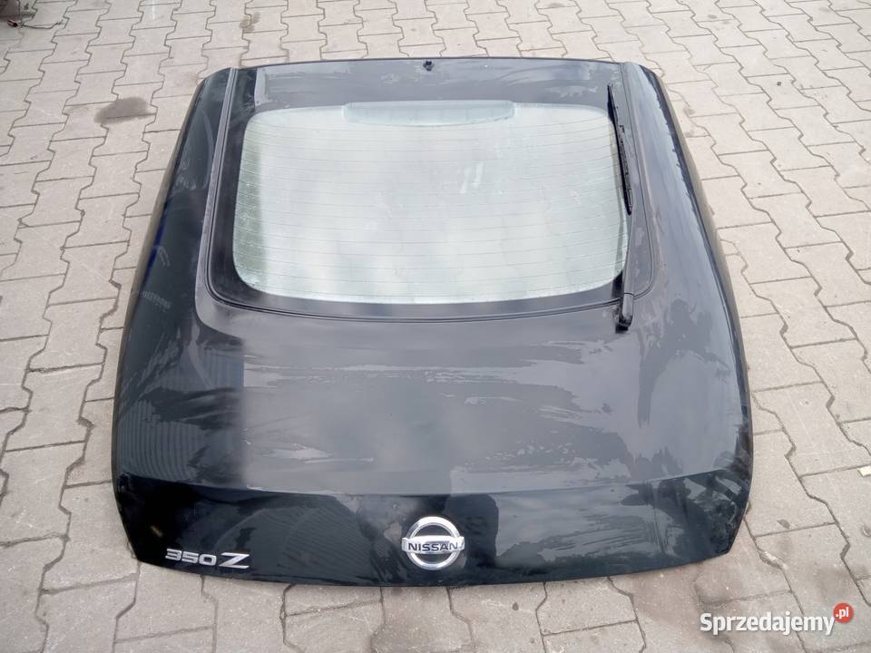 KLAPA BAGAŻNIKA TYŁ TYLNA NISSAN 350Z Nowy Tomyśl sprzedam