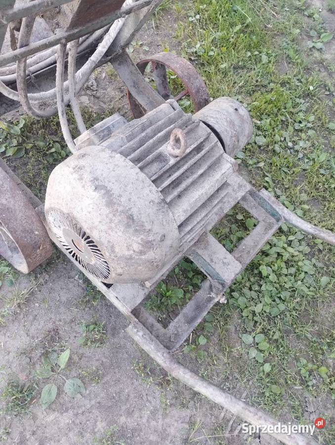 Silnik 75kw z wózkiem