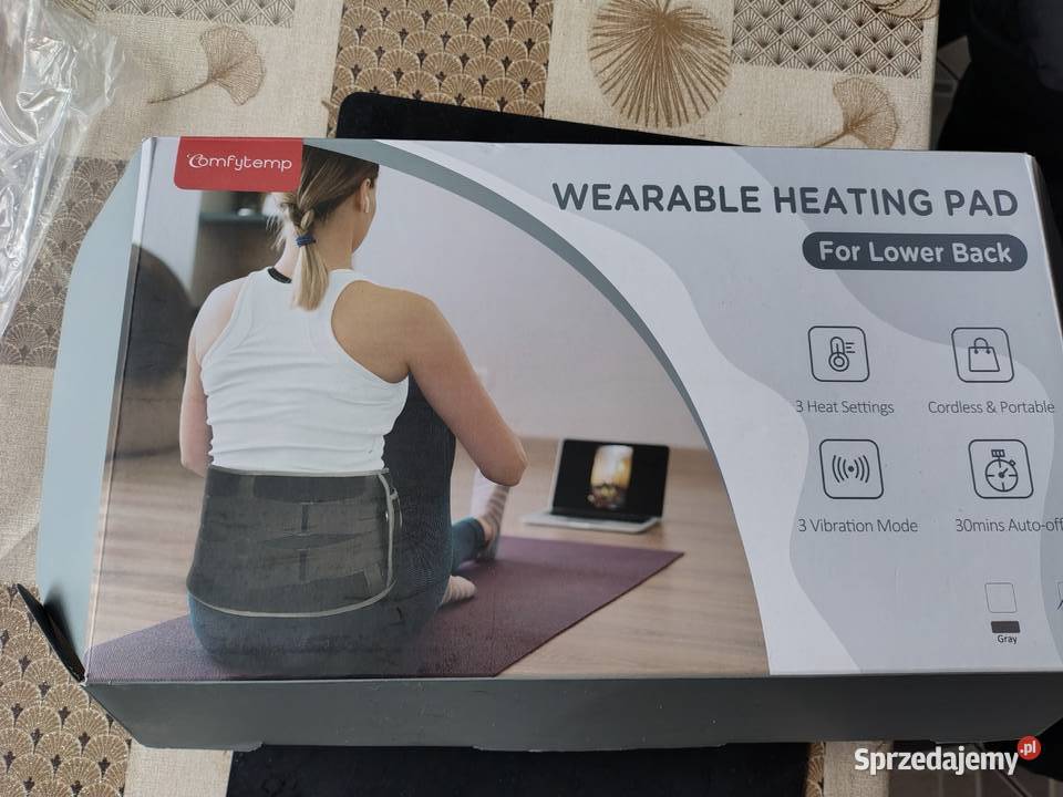 COMFYTEMP Pas grzewczy do masażu wibracyjnego z Zawiercie sprzedam