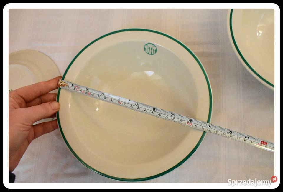 Porcelana Lubiana PRL 5 sztuk półmisek salaterka