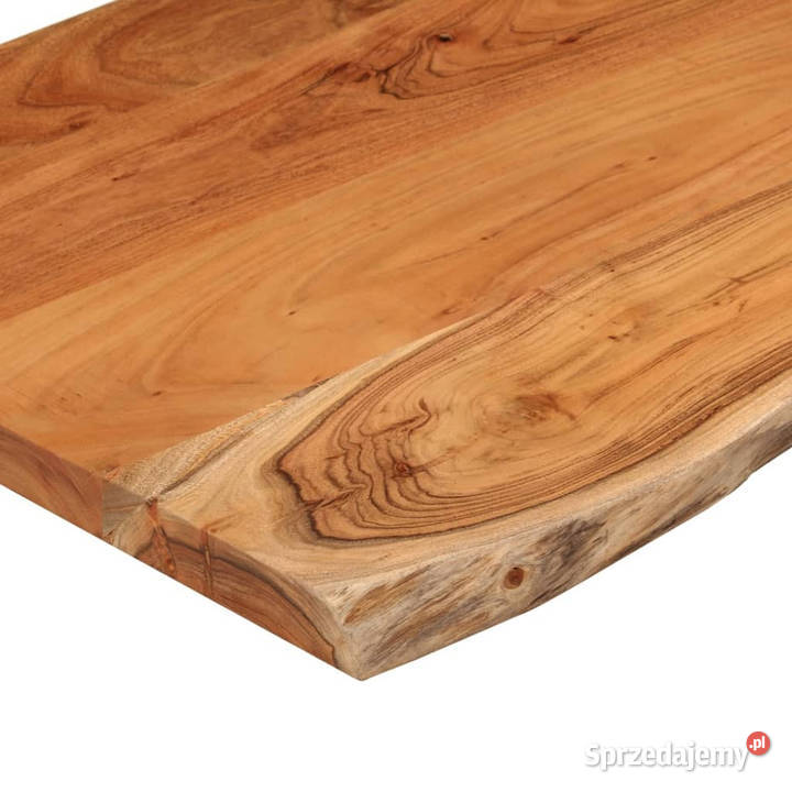 Blat do stołu 80x60x25 drewno akacjowe naturalna mazowieckie Warszawa