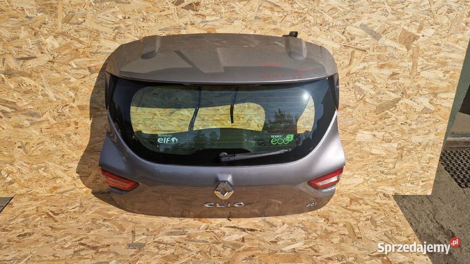 RENAULT CLIO 4 IV KLAPA TYŁ BAGAŻNIKA KOMPLETNA Słowikowo