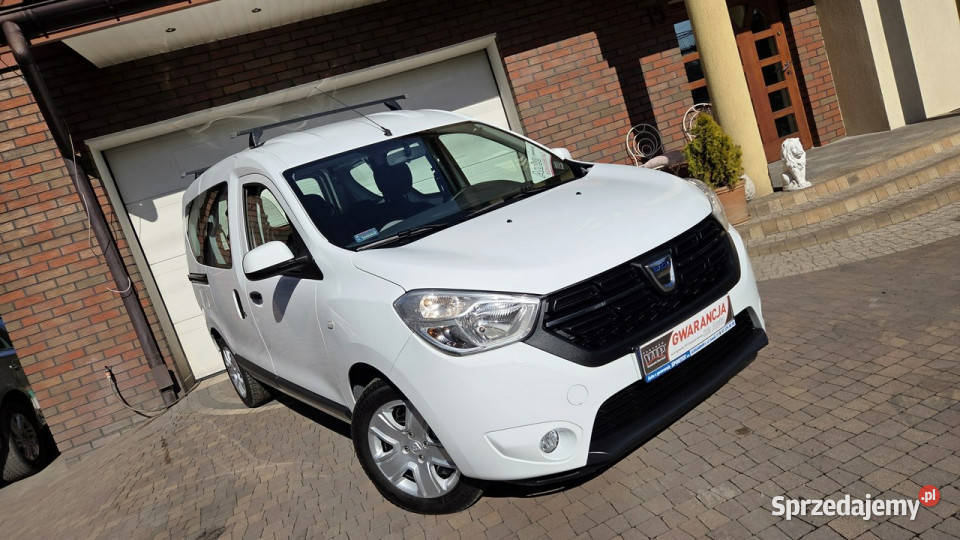 Dacia Dokker 64 16SCE 102 Laureate Salon Serwis isofix łódzkie Aleksandrów Łódzki