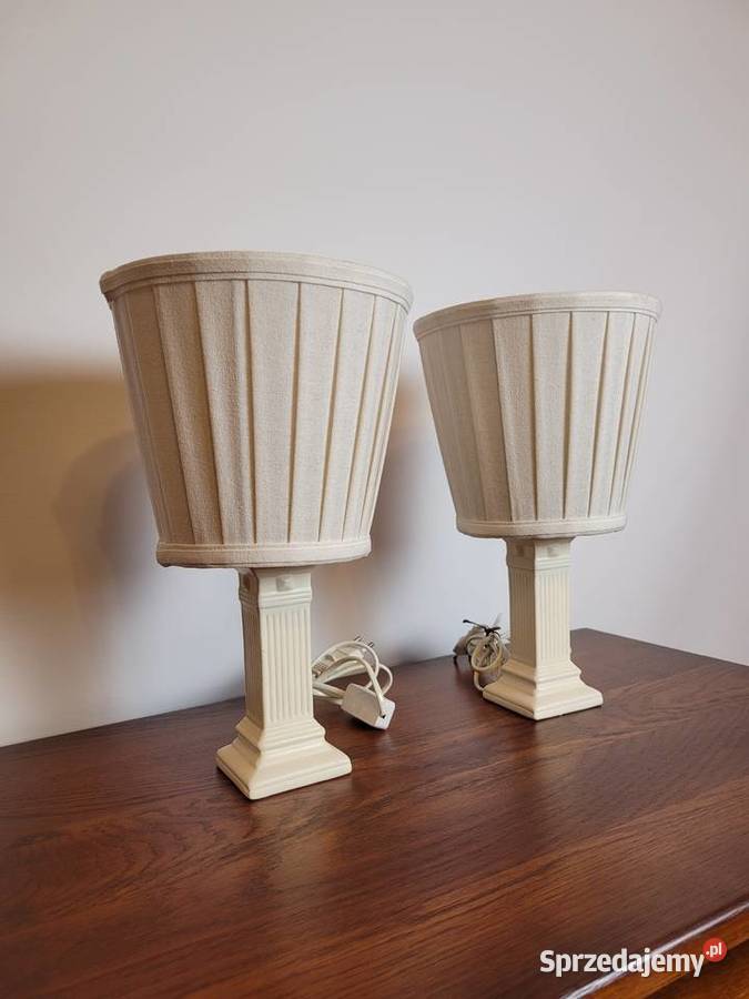 Lamki nocne Riwiera Maison białe Białogard