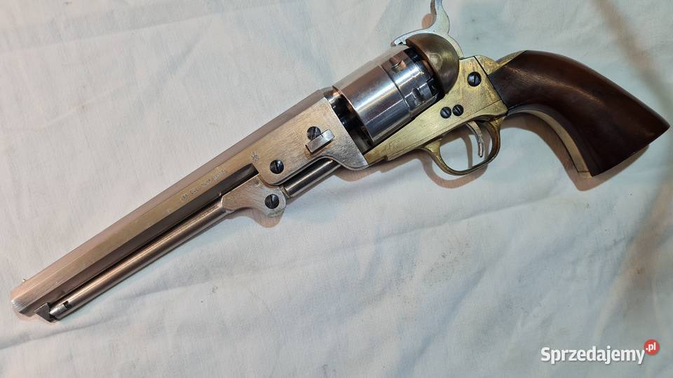 Colt Navy Confederate 1851 44 Chromowany Militaria Zielona Góra