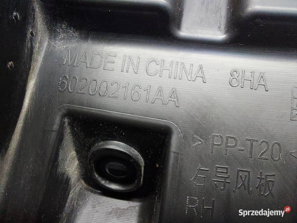 Chery Omoda 5 2024r osłona zderzaka prawa przód Motoryzacja