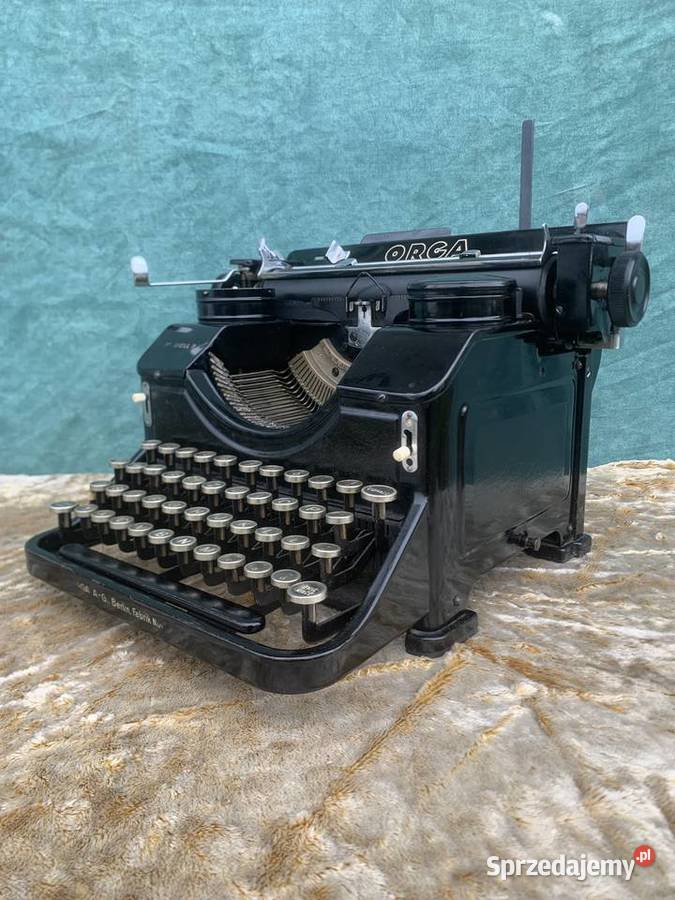 Maszyna do pisania ORGA MODEL 9 Łowicz sprzedam