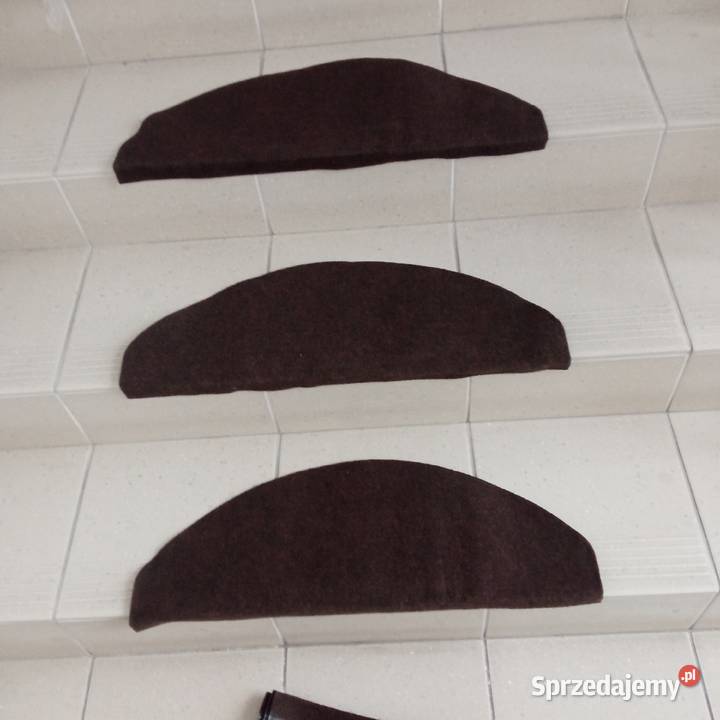 Nakładki dywanowe na schody MERADISO brąz wenge Warszawa