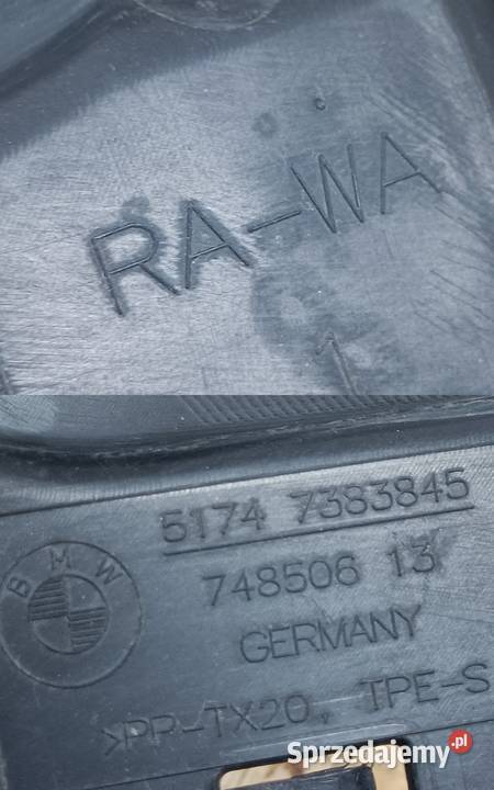 BMW 5 F90 G30 G31 KIEROWNICA KANAŁ POWIETRZA Pleszew