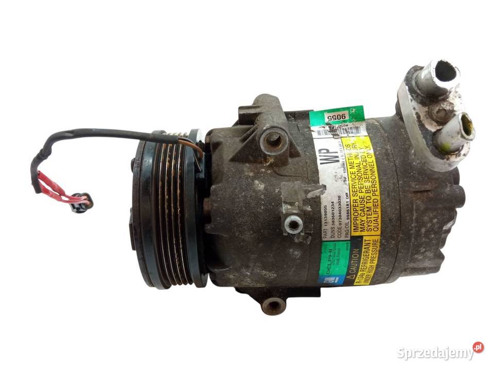 SPRĘŻARKA KLIMATYZACJI 13139055 20 TURBO Opel Rok produkcji 2004 Kompresory klimatyzacji sprzedam