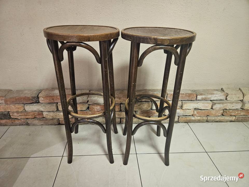 Hoker barowy THONET ORYGNALNIE GIĘTE DREWNO 2 Pszczyna