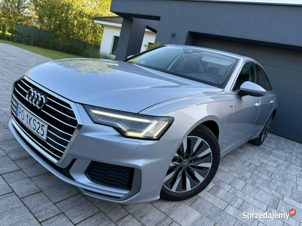 Audi A6 204 S Line Salon Polska Faktura Vat 23 światła przeciwmgielne Przeźmierowo sprzedam