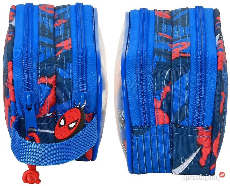 Piórnik 2 Przegrody Spiderman Saszetka Avengers Mogilany