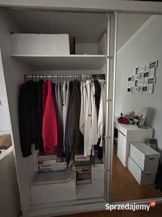 Szafa przesowna z lustrem 200 Szafy i garderoby Warszawa