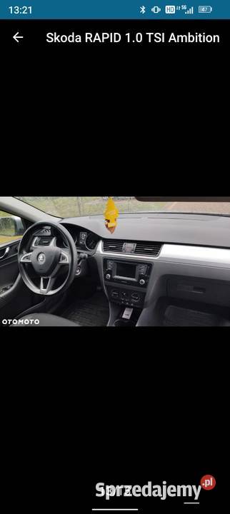 Skoda Rapid manualna Giżycko