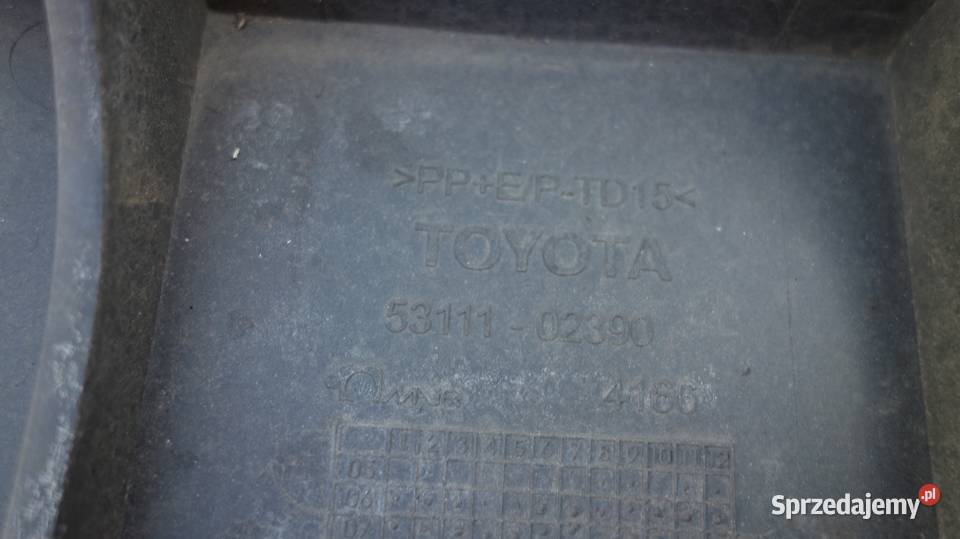 TOYOTA AURIS I 0609 ATRAPA GRILL Atrapy Ruda Śląska