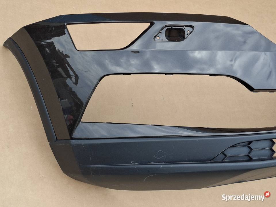 SKODA KAROQ ZDERZAK PRZÓD PRZEDNI SPRYSKI Bieleń