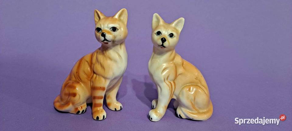 Figurki KOTA vintage sprzedam