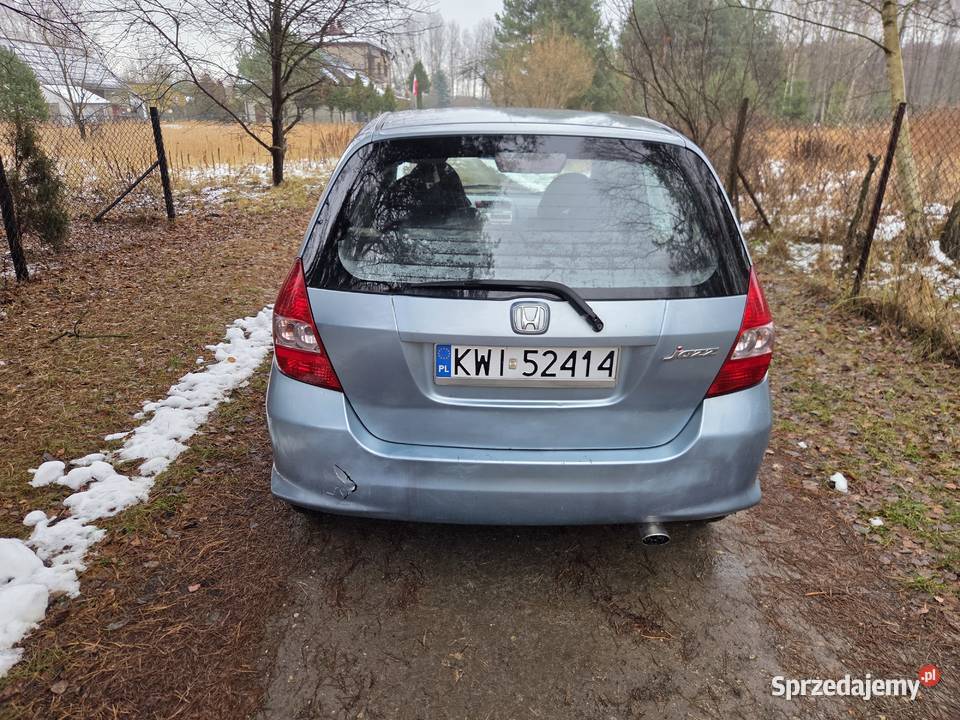 Honda Jazz 2005r 13 LPG poduszka powietrzna śląskie Rokitno Szlacheckie