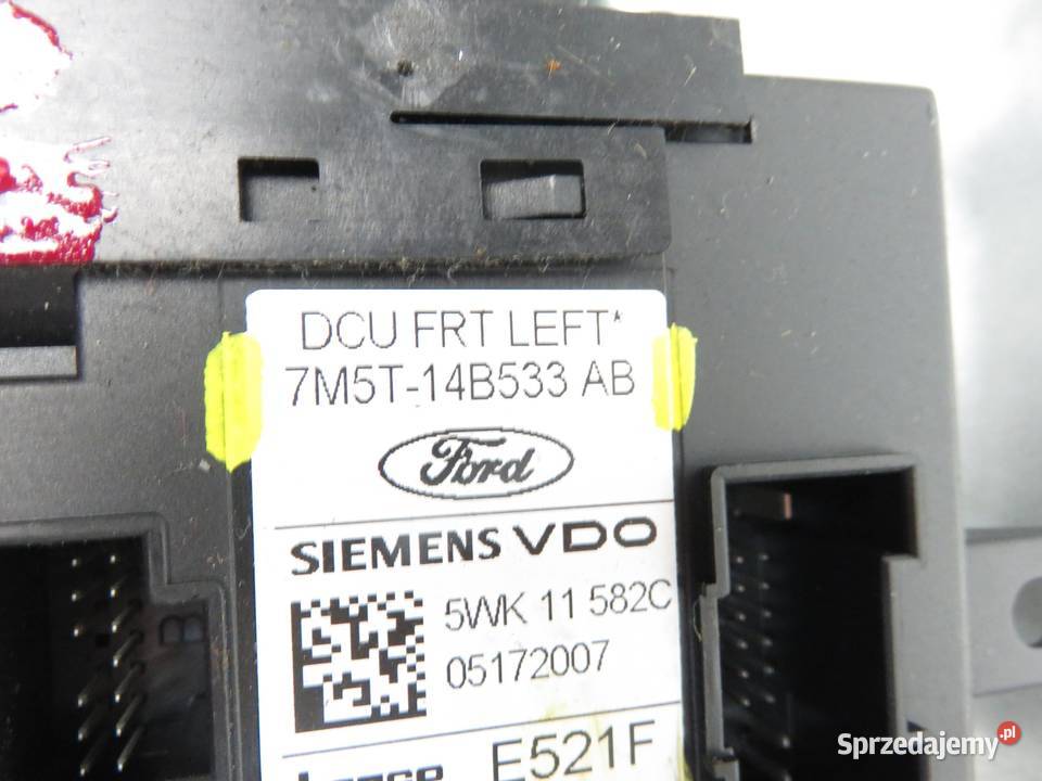 PODNOŚNIK SZYBY LEWY PRZEDNI FORD C I DM2 osobowe