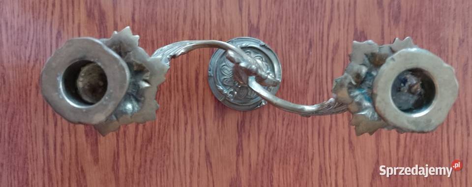 Mosiężny świecznik Warszawa sprzedam