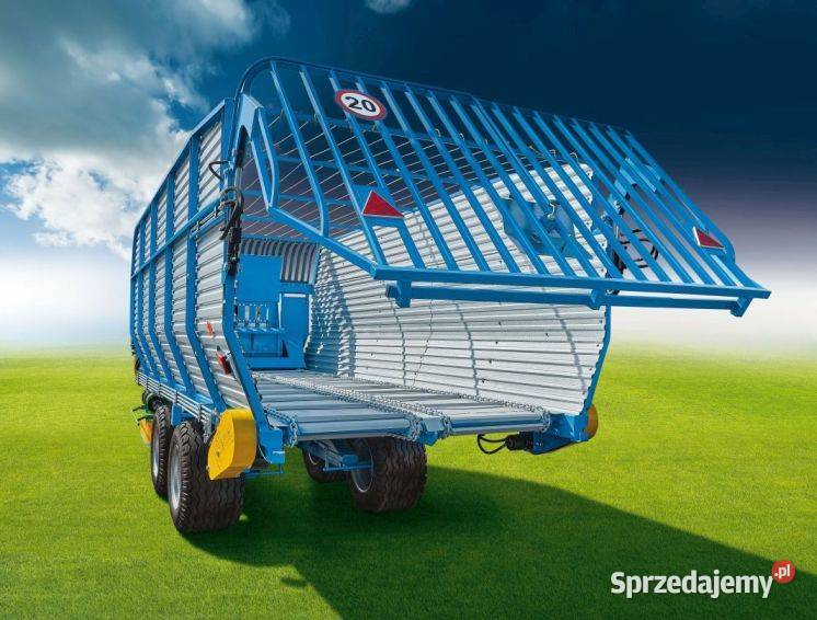 Przyczepa samozbierająca ścinacz zielonek Zamet kujawsko-pomorskie