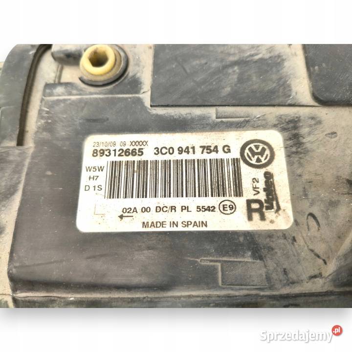 LAMPA PRAWA VW Passat B6 XENON KOMPLETNA prawy Chełm sprzedam
