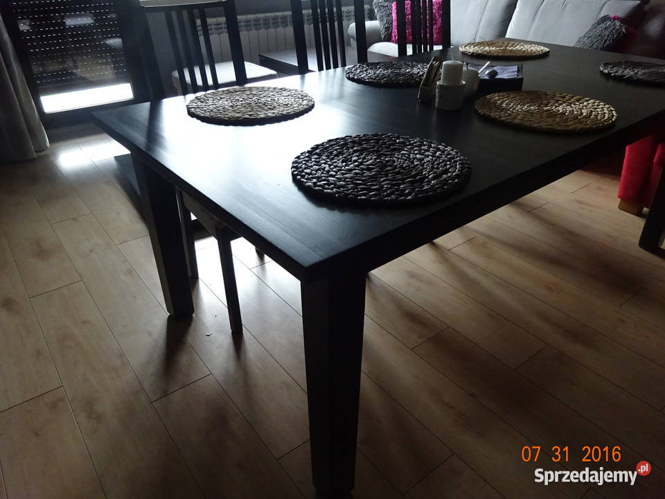 duży stół z litego drewna IKEA rozkładany Czechowice-Dziedzice