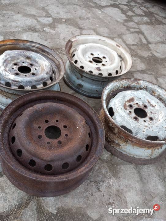 Felgi fiat 125p polonez łada fso przyczepka 4x98 stalowe Legnica