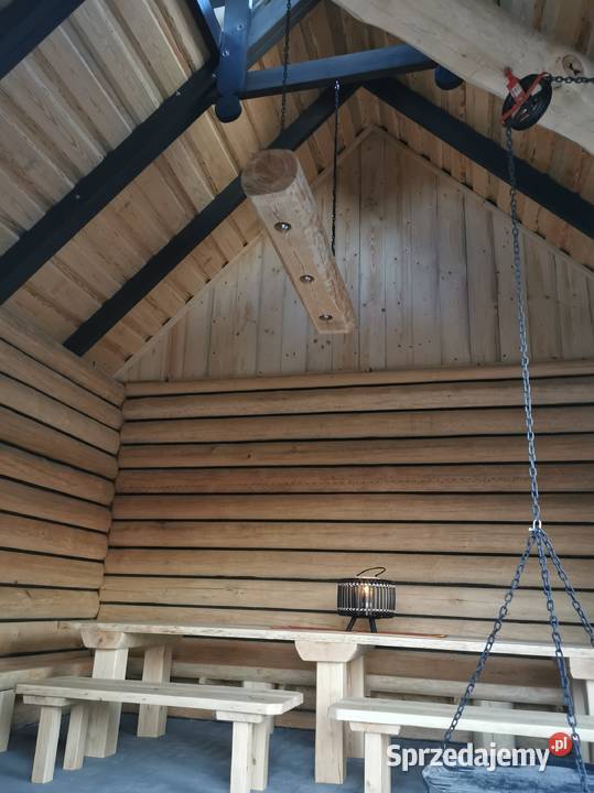 Chata grillowa dom z bali 35 m2 NA ZGŁOSZENIE pomorskie Rytel sprzedam