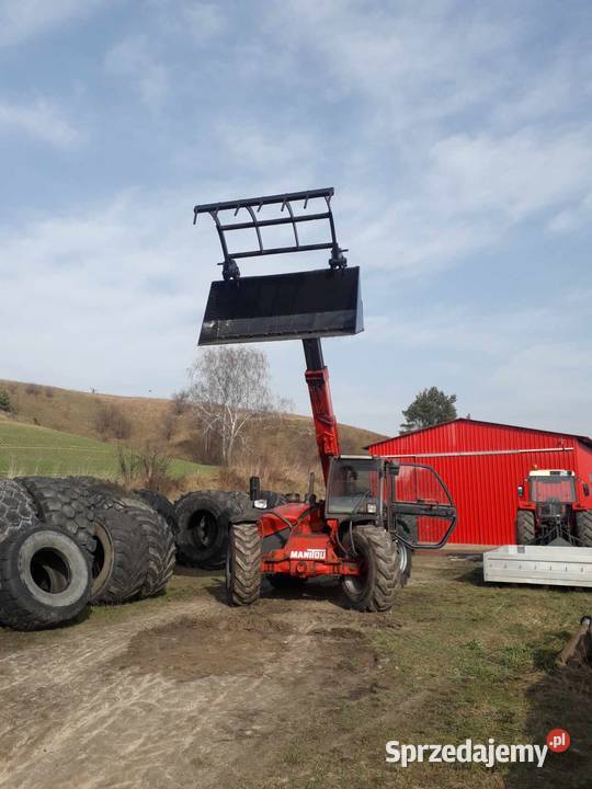 ładowarka teleskopowa manitou MLT 633 TLS JCB nieuszkodzony Bratian