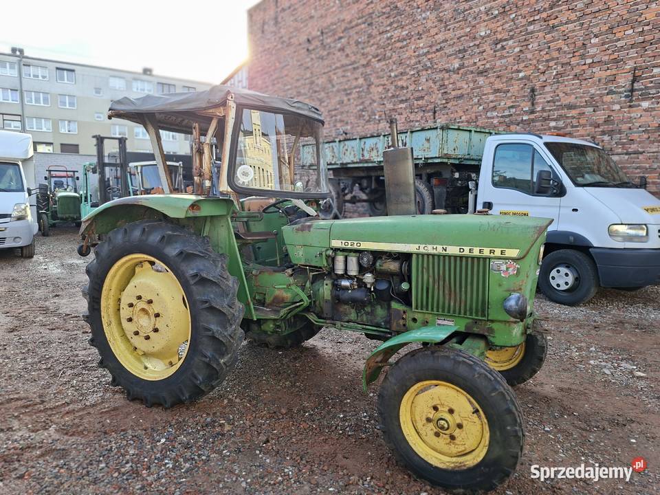 Ciągnik traktor John Deere 1020 oryginal wielkopolskie Pleszew sprzedam